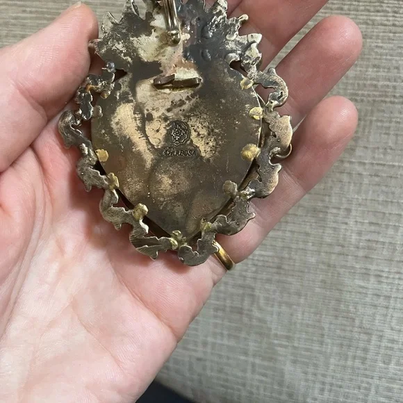 Gold Heart Pendant Necklace - Picture 6 of 7